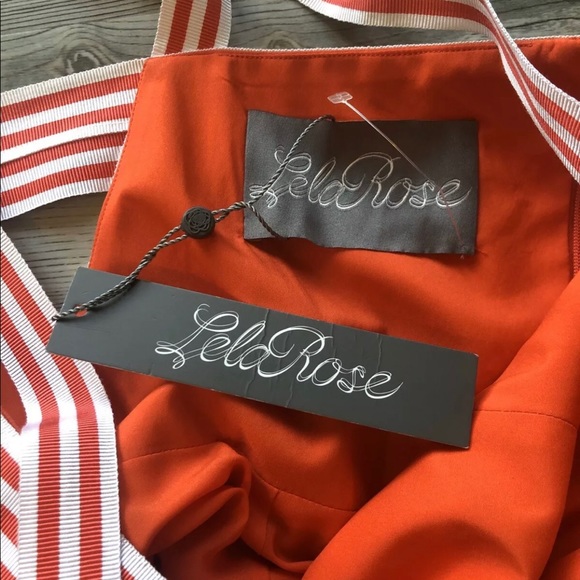 Lela Rose Fluid Crêpe Tie Front Dress Size 6 - Picture 5 of 9